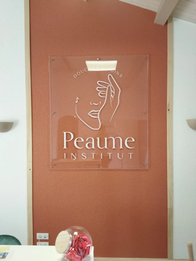 Signalétique Peaume Institut